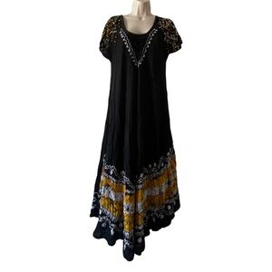 Sakkas black sun dress